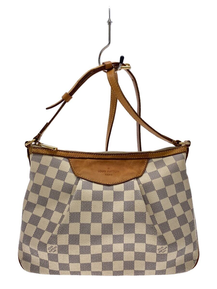【中古】LOUIS VUITTON◆シラクーサPM_ダミエ・アズール_WHT/PVC/WHT//【バッグ】｜2ｎｄ STREET 店