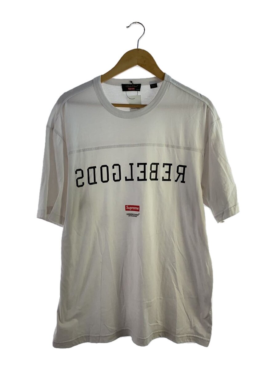 【中古】Supreme◆×UNDERCOVER/23SS/Football Top/プルオーバー/M/綿織物/WHT//【メンズウェア】