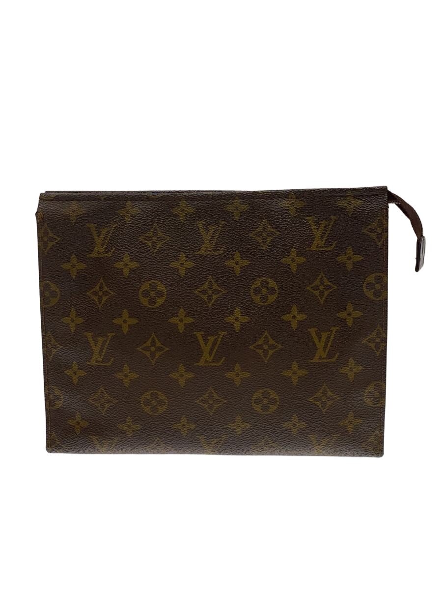 【中古】LOUIS VUITTON◆ポッシュ・トワレット26_モノグラム・キャンバス/PVC/BRW//【バッグ】｜2ｎｄ STREET 店