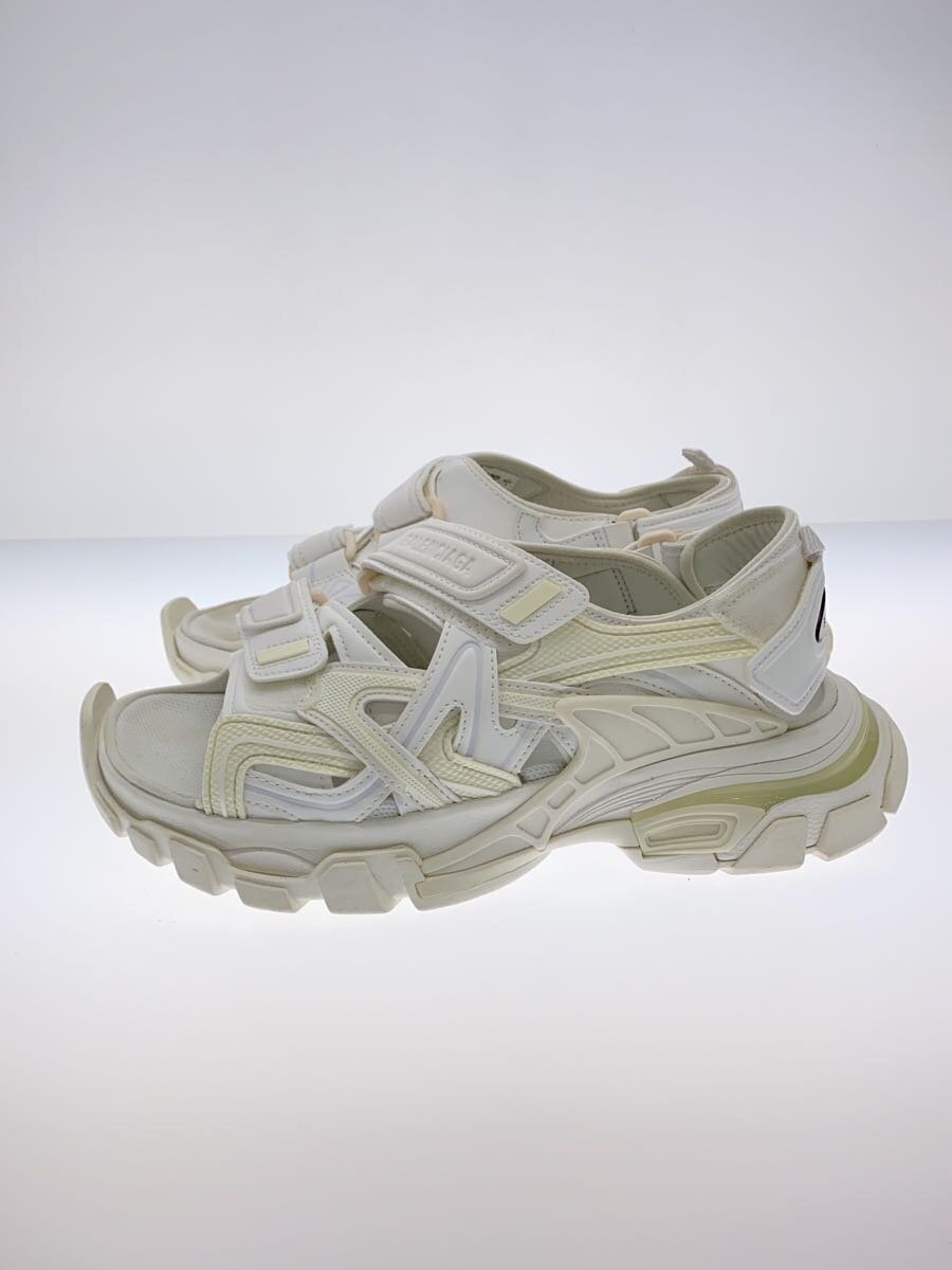 【中古】BALENCIAGA◆サンダル/26糎/WHT/617543【シューズ】