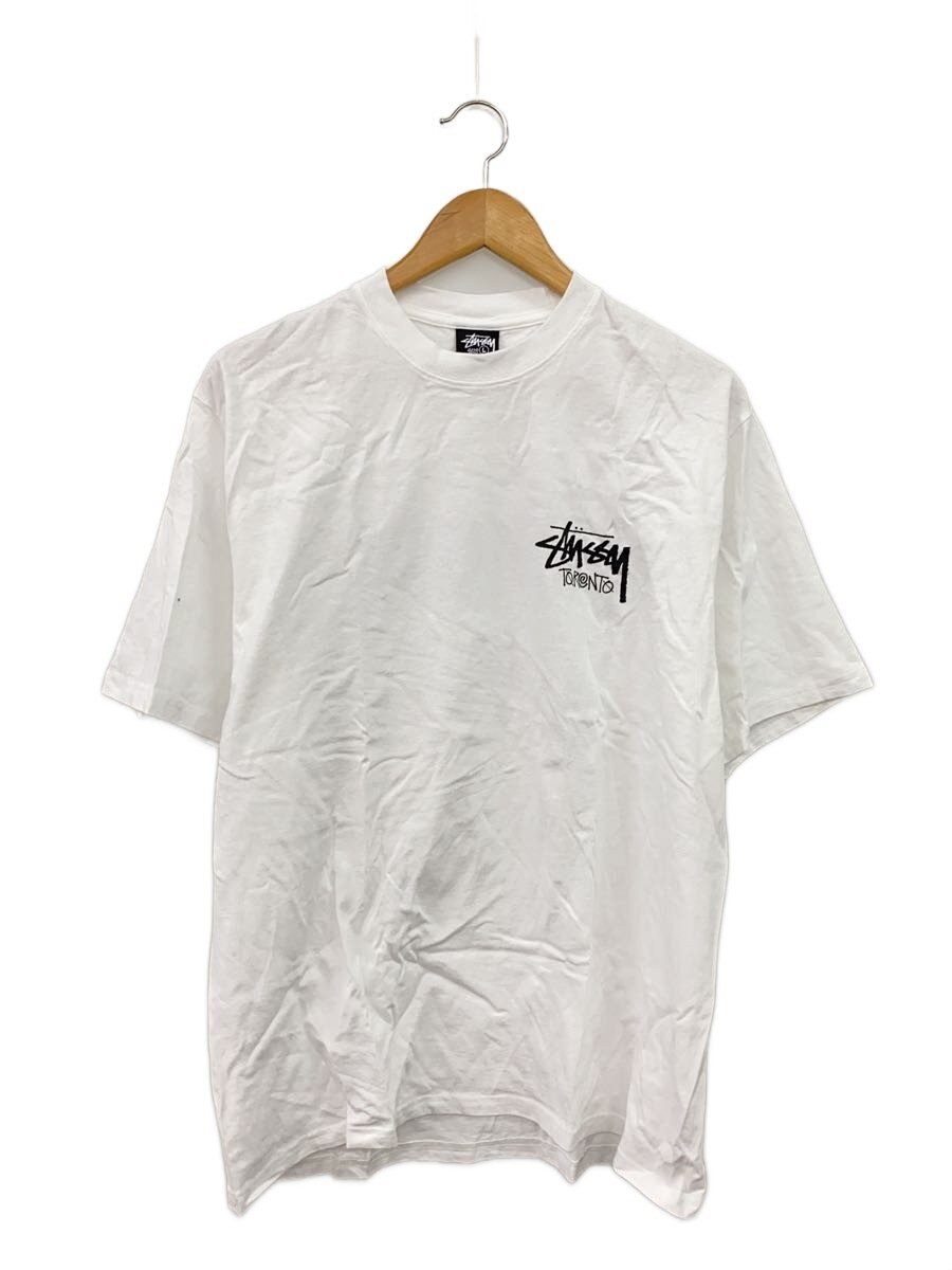 【中古】STUSSY◆Toronto Chapter TEE/L/コットン/WHT//【メンズウェア】|2nd STREET 店