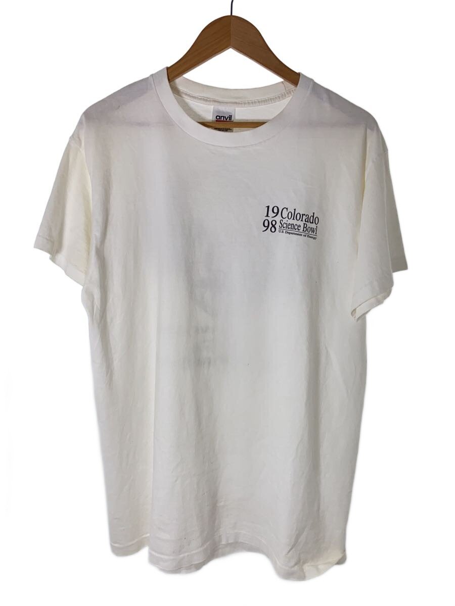 【中古】ANVIL◆プルオーバー/XL/綿織物/WHT/無地【メンズウェア】