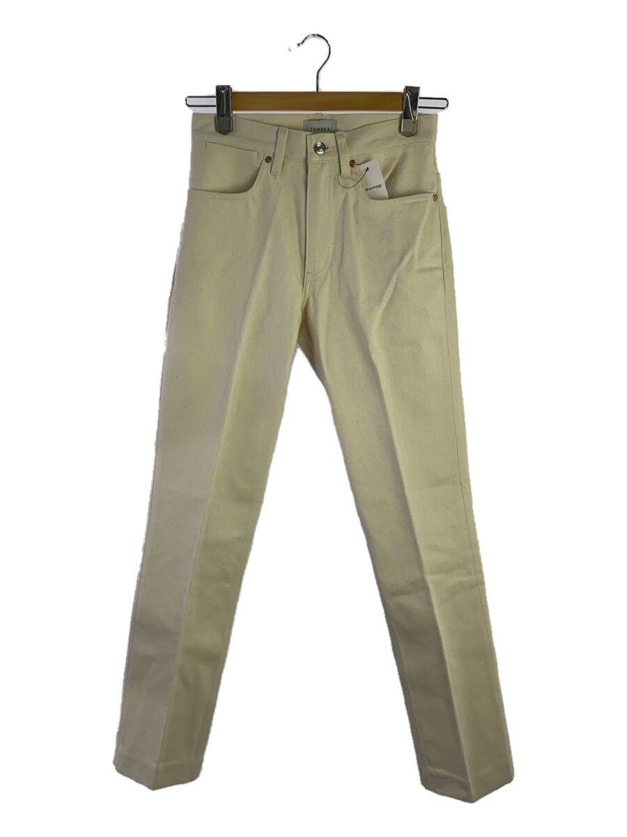 【中古】TANAKA◆SLIM JEAN TROUSERS /下つ方/25/ジーンズ/IVO【メンズウェア】