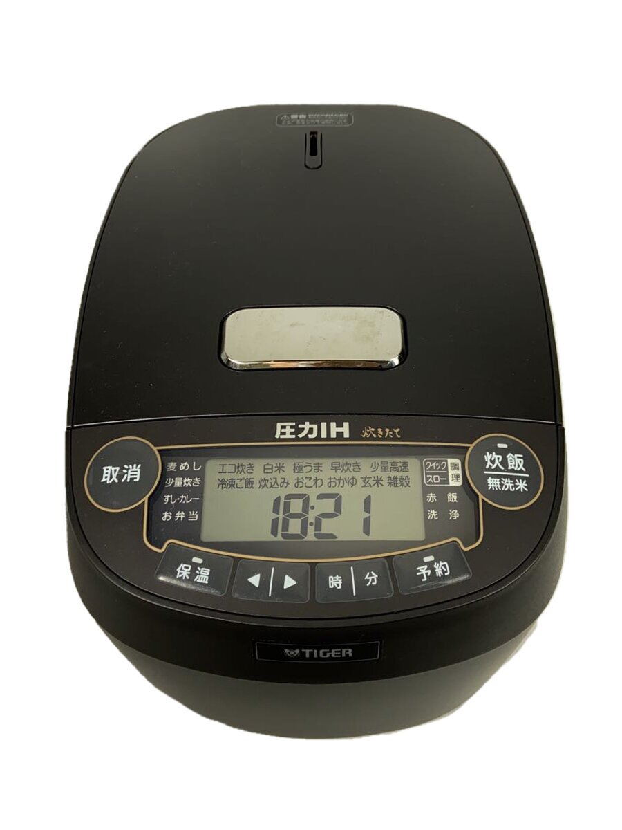 TIGER 圧力IH炊飯器 JPV-10SC マットブラック タイガー 圧力IHジャー炊飯器 JPV-10SC 5.5合炊き | Costco Japan