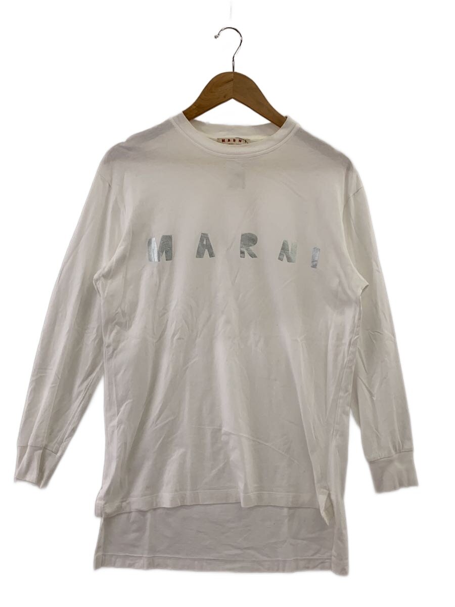 【中古】MARNI◆長袖プルオーバー/36/綿織物/WHT/THJE0129PD SCQ87【レディースお召しもの】
