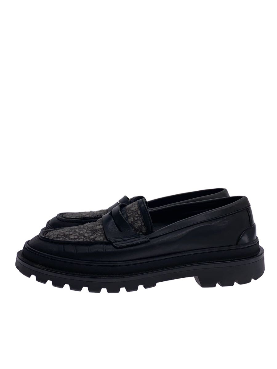 【中古】Christian Dior◆ローファー/40/BLK/レザー【シューズ】|2nd STREET 店