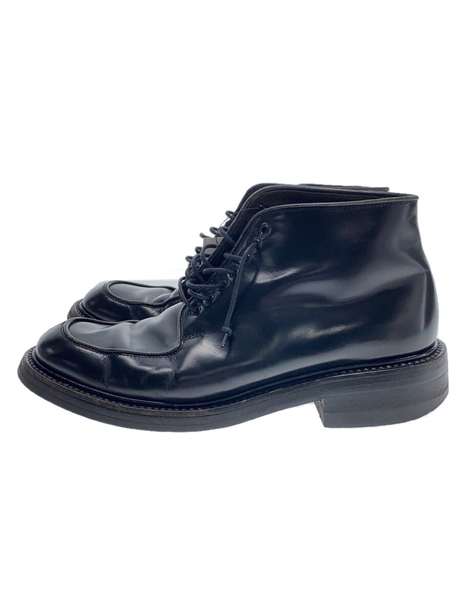 【中古】Silvano Mazza◆ブーツ/US7/BLK/なめし革/9576【シューズ】