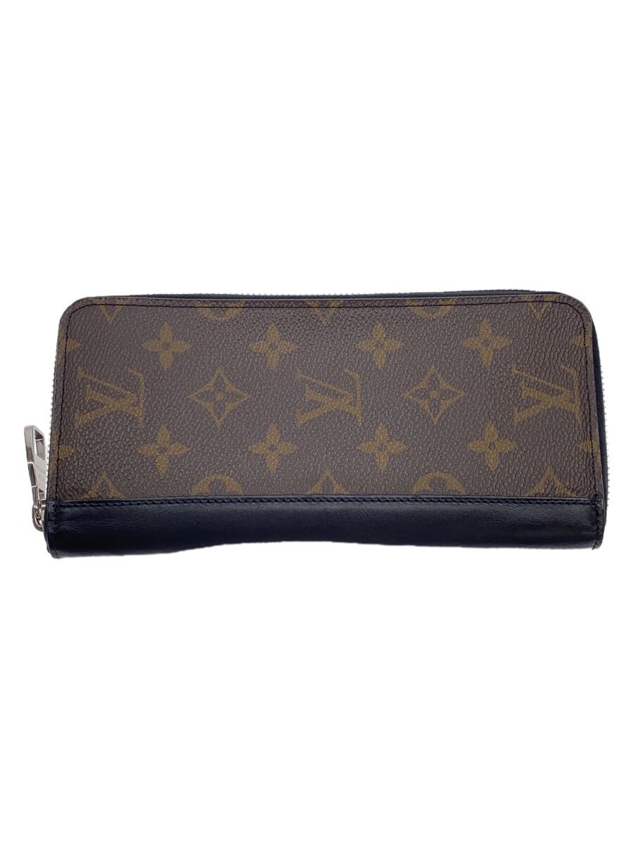 【中古】LOUIS VUITTON◆ウォレットヴェルティカル/M60109/長財布/レザー/BRW/総柄/レディース【服飾雑貨他】