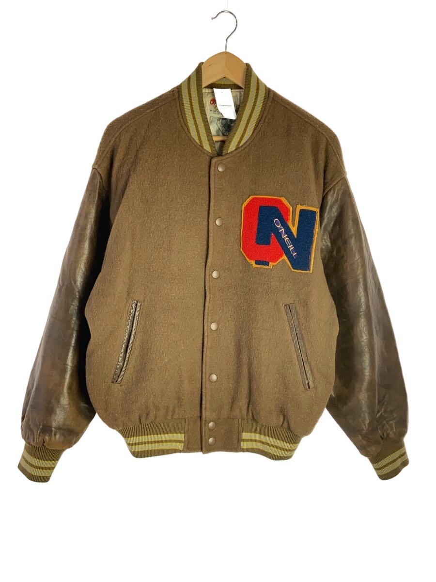 【中古】ONEILL◆スタジャン/L/ウール/BRW/袖レザー【メンズウェア】｜2ｎｄ STREET 店 9,060円