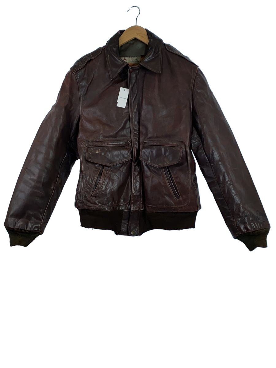 【中古】なめし革上衣・上衣/--/馬革/BRW【メンズウェア】