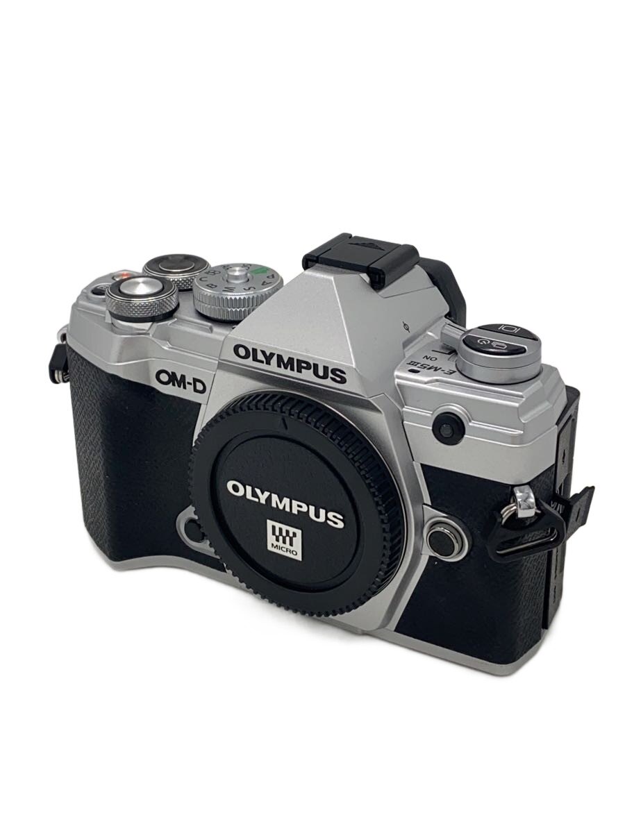 【中古】OM SYSTEM(OLYMPUS)◆デジタル一眼カメラ OM-D E-M5 MARKIII 12-45F4.0 PRO[シルバー]【カメラ】