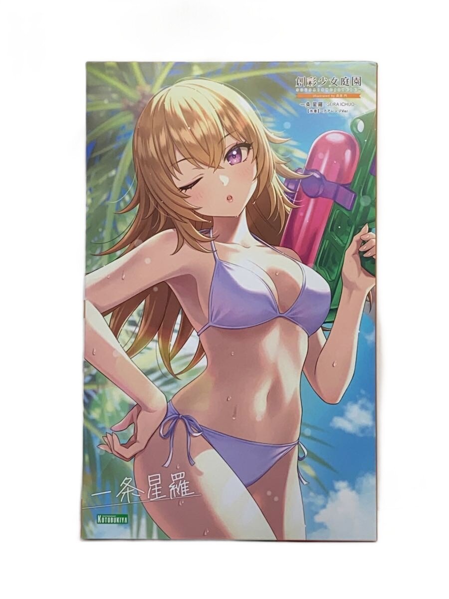 【中古】KOTOBUKIYA◆フィギュア/創彩少女庭園/一条星羅 水着 ヘアアレンジVer.【ホビー】