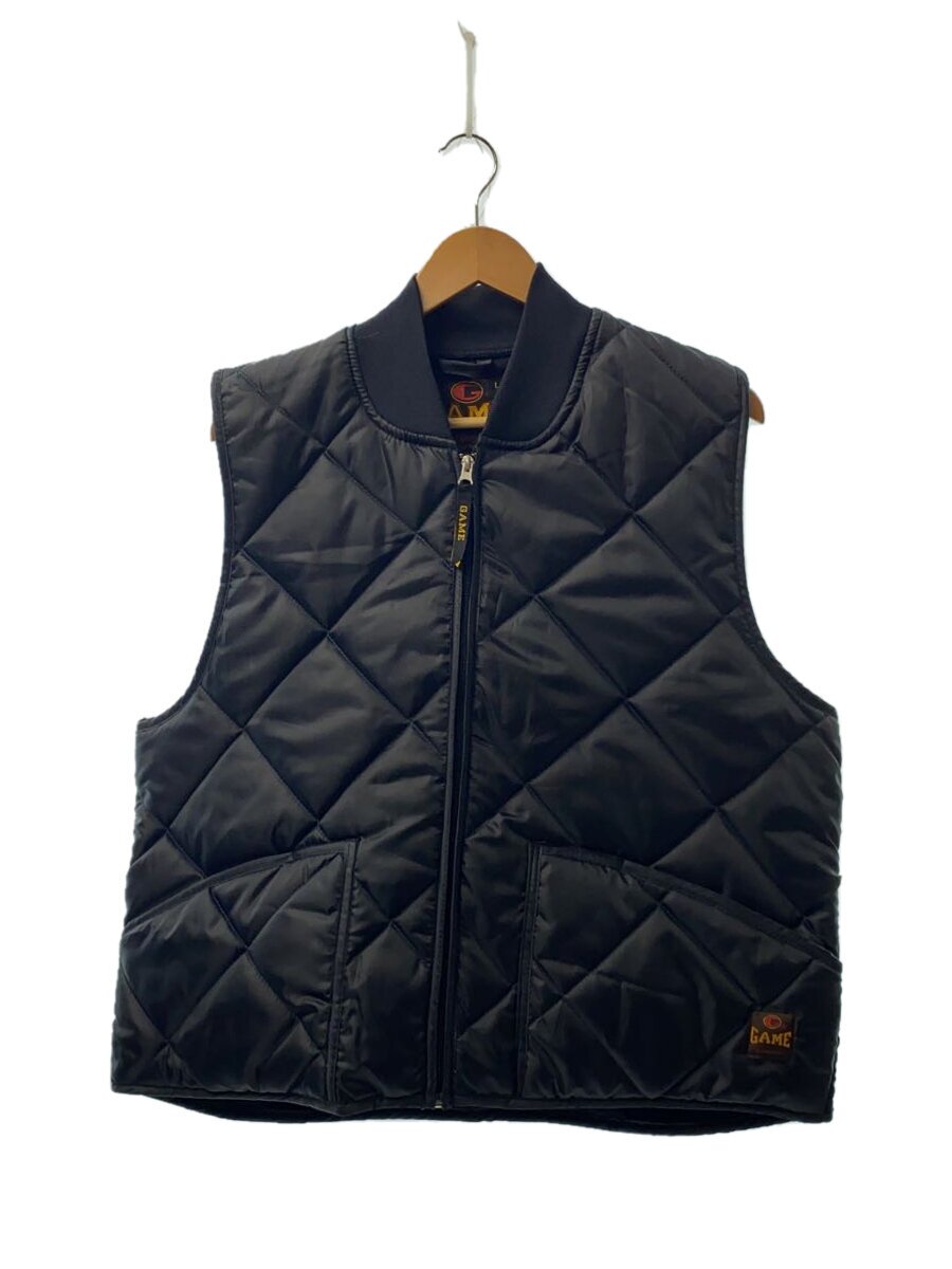 【中古】GAME SPORTSWEAR/キルティングより良い/L/ポリエステル/BLK/無地【メンズウェア】