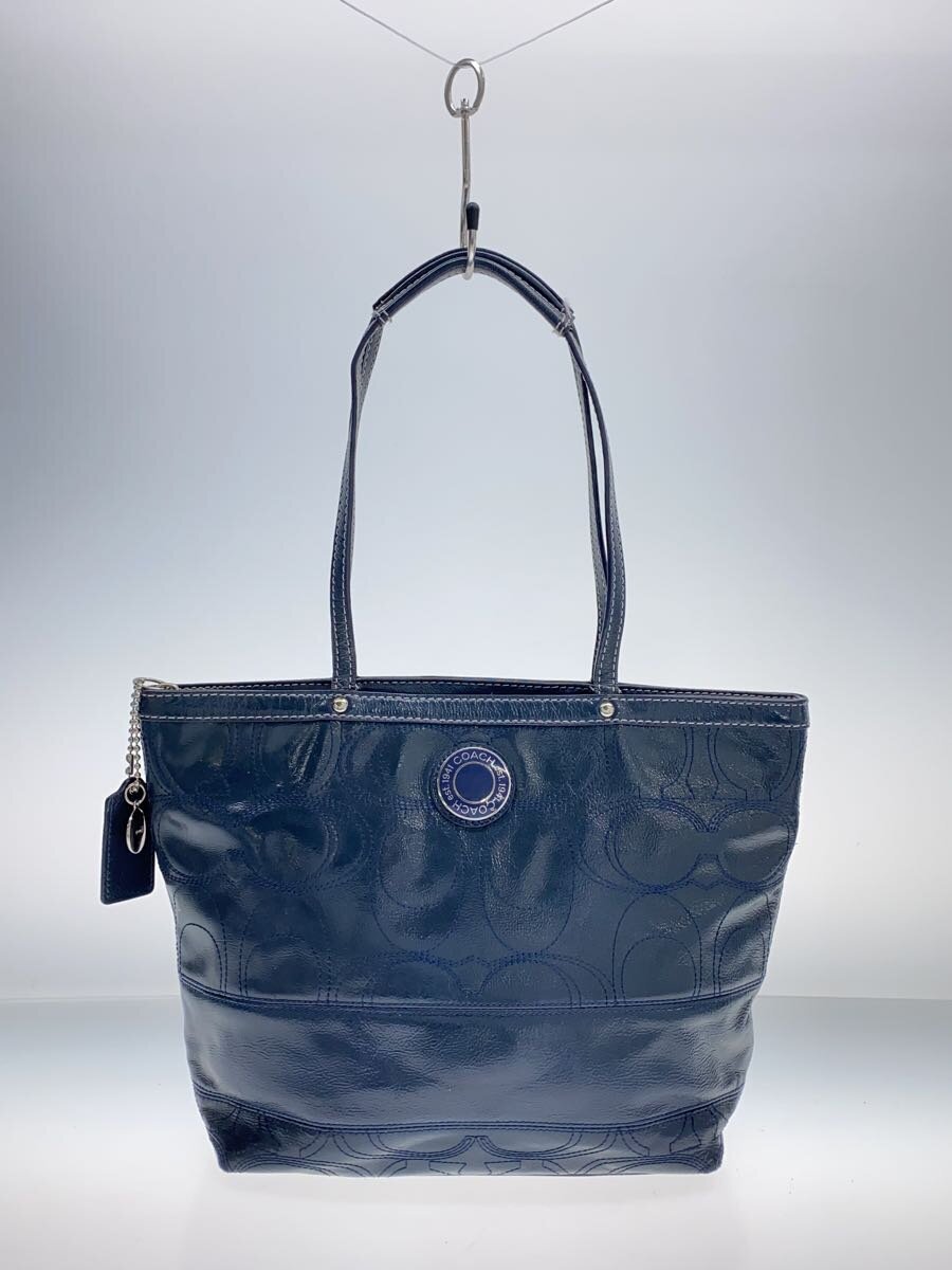 【中古】COACH◆シグネチャートート//【御徒面子】