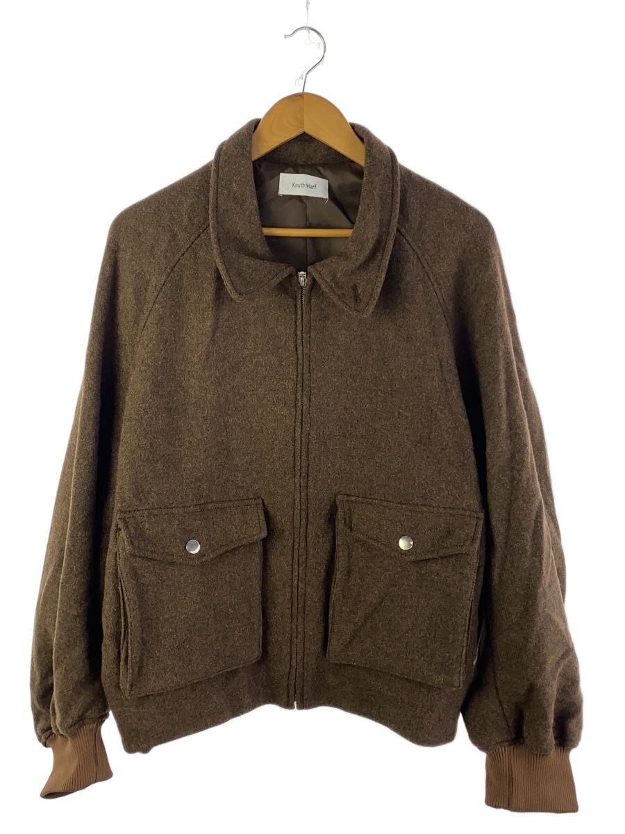 【中古】Knuth Marf◆上衣/FREE/羊毛/BRW/KM23SUG15【レディース御召しもの】