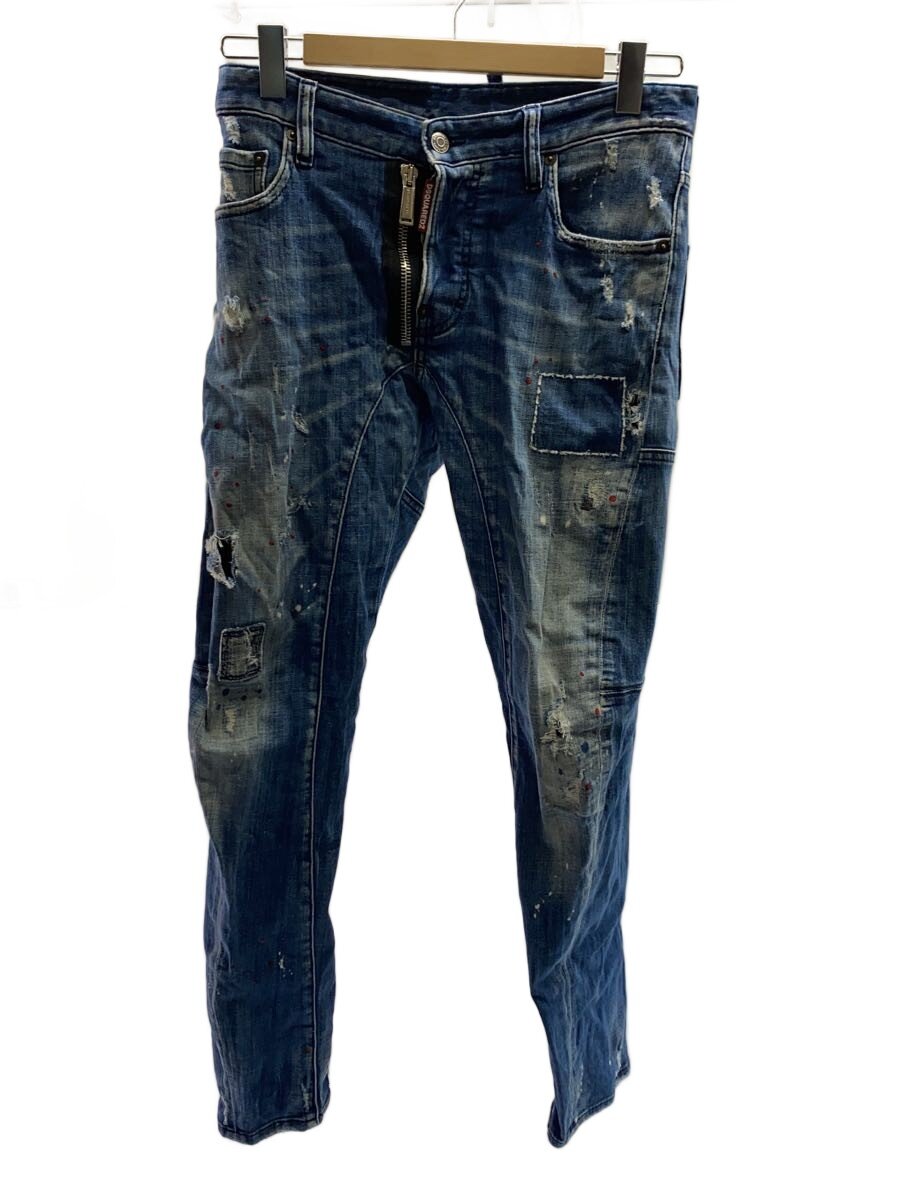 【中古】DSQUARED2◆スキニーパンツ/44/コットン/IDG/S74LB0424 S30342【メンズウェア】|2nd STREET 店