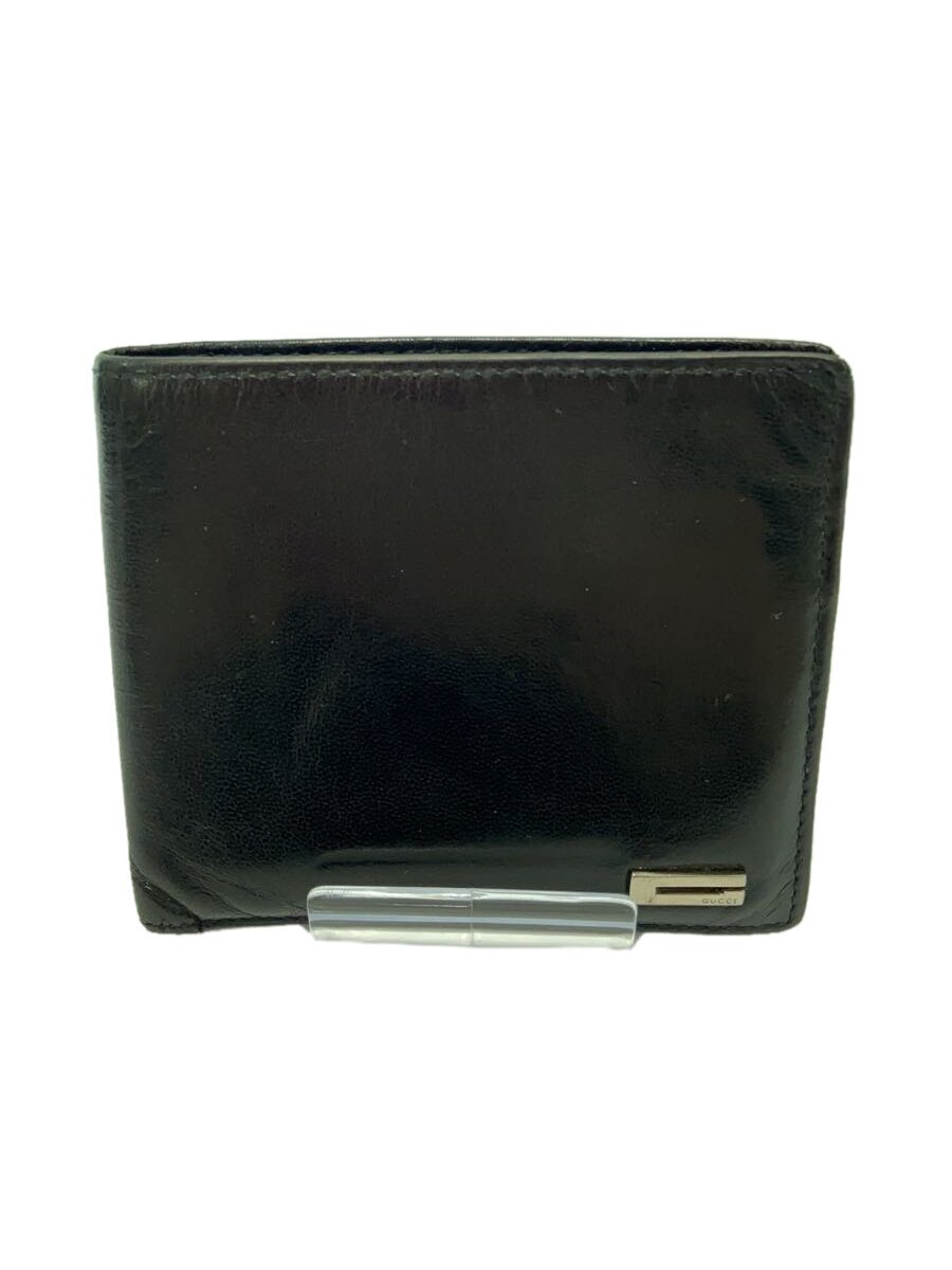 【中古】GUCCI◆2つ折り財布/--/BLK/無地/メンズ/034・1408・1760【服飾雑貨他】｜2ｎｄ STREET 店