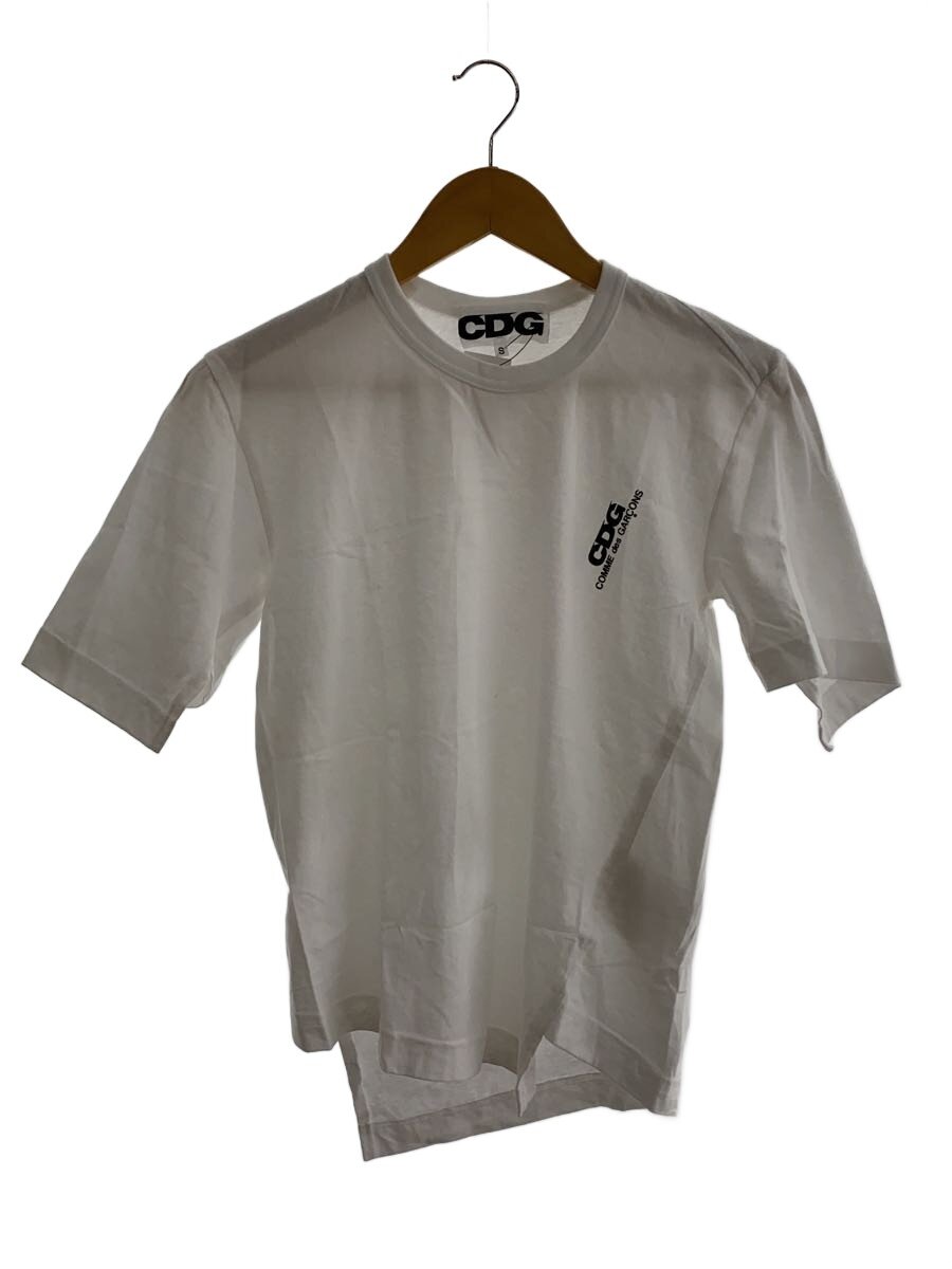 【中古】CDG◆プルオーバー/S/綿織物/WHT/SZ-T050 AD2025/? NULL ?【メンズウェア】