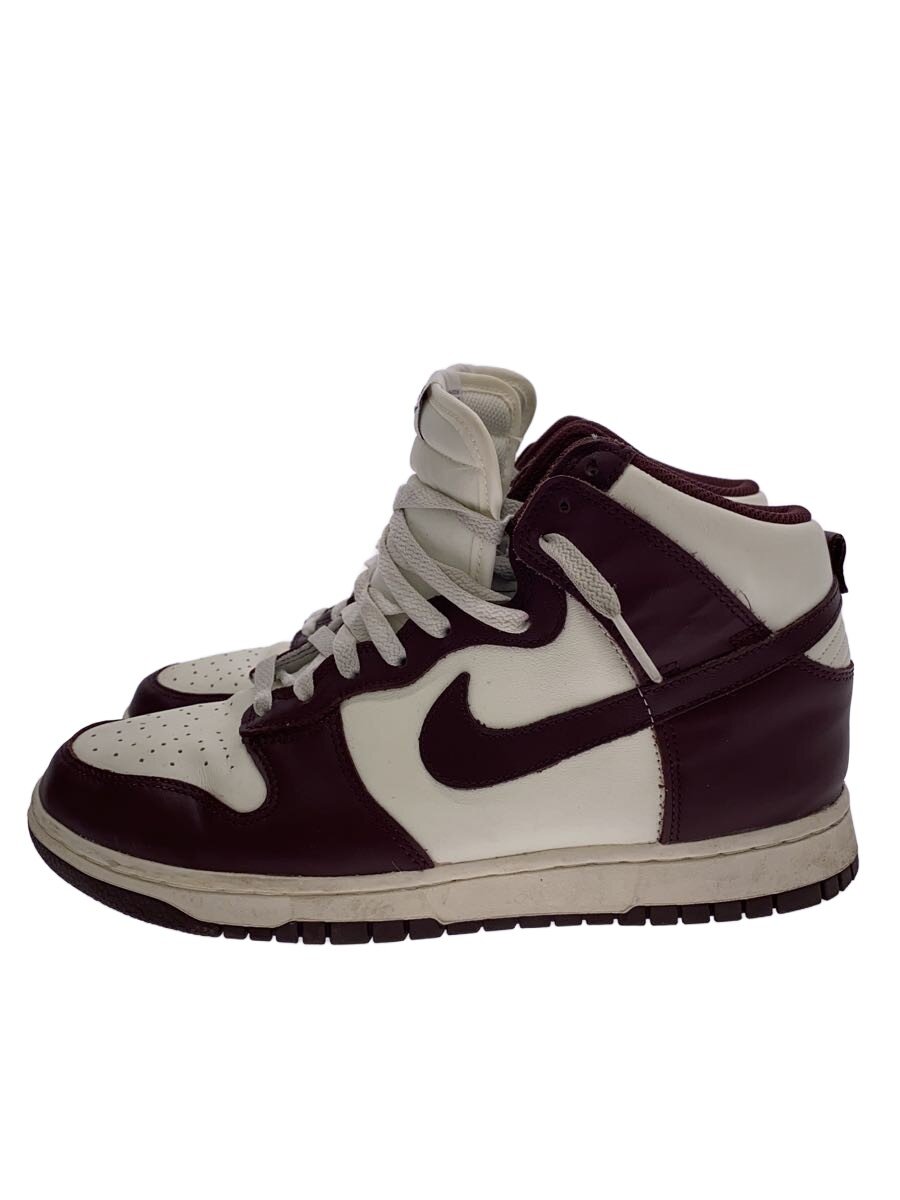 【中古】NIKE◆DUNK HIGH BURGUNDY_ダンク 御機嫌 バーガンディ/27.5糎/BRD//【シューズ】