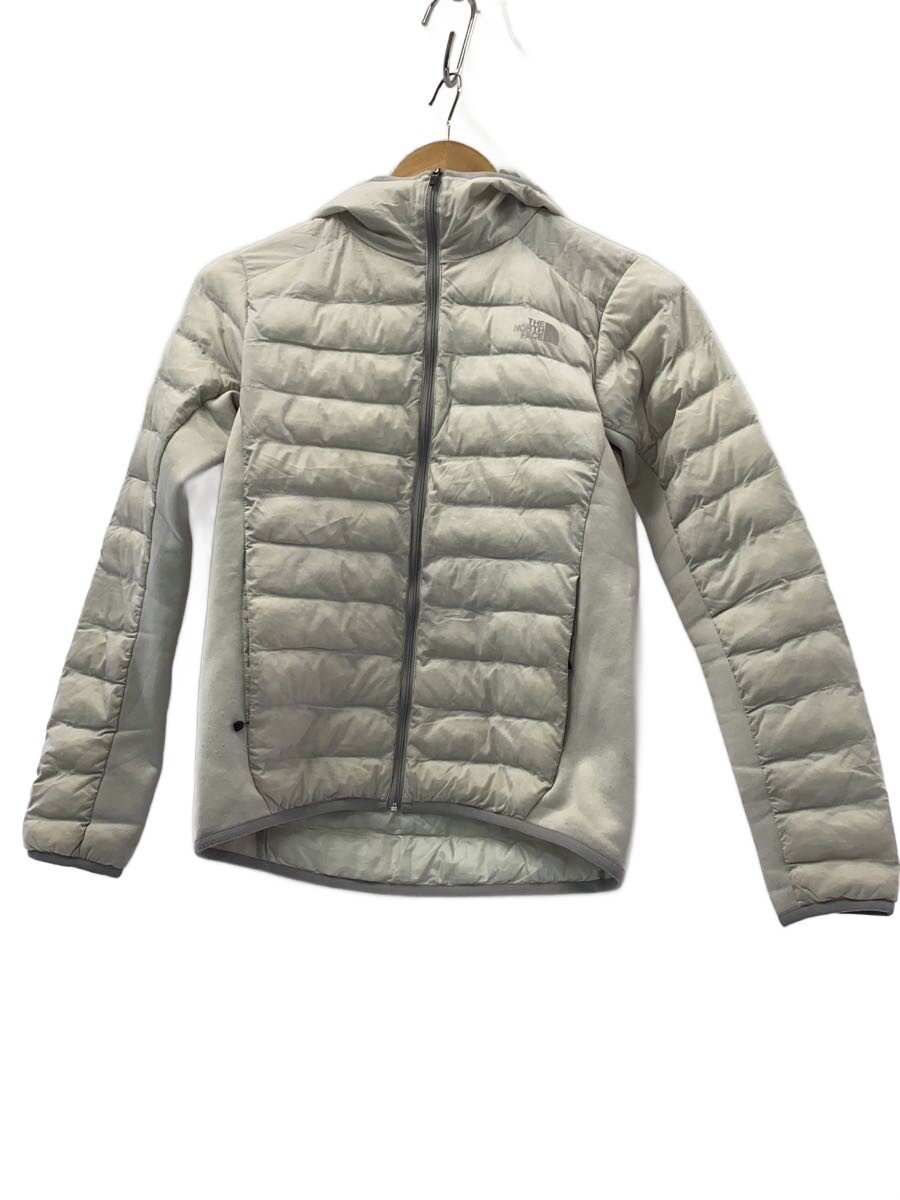 【中古】THE NORTH FACE◆REDRUN PRO HOODIE/S/ナイロン/WHT【レディース御召しもの】