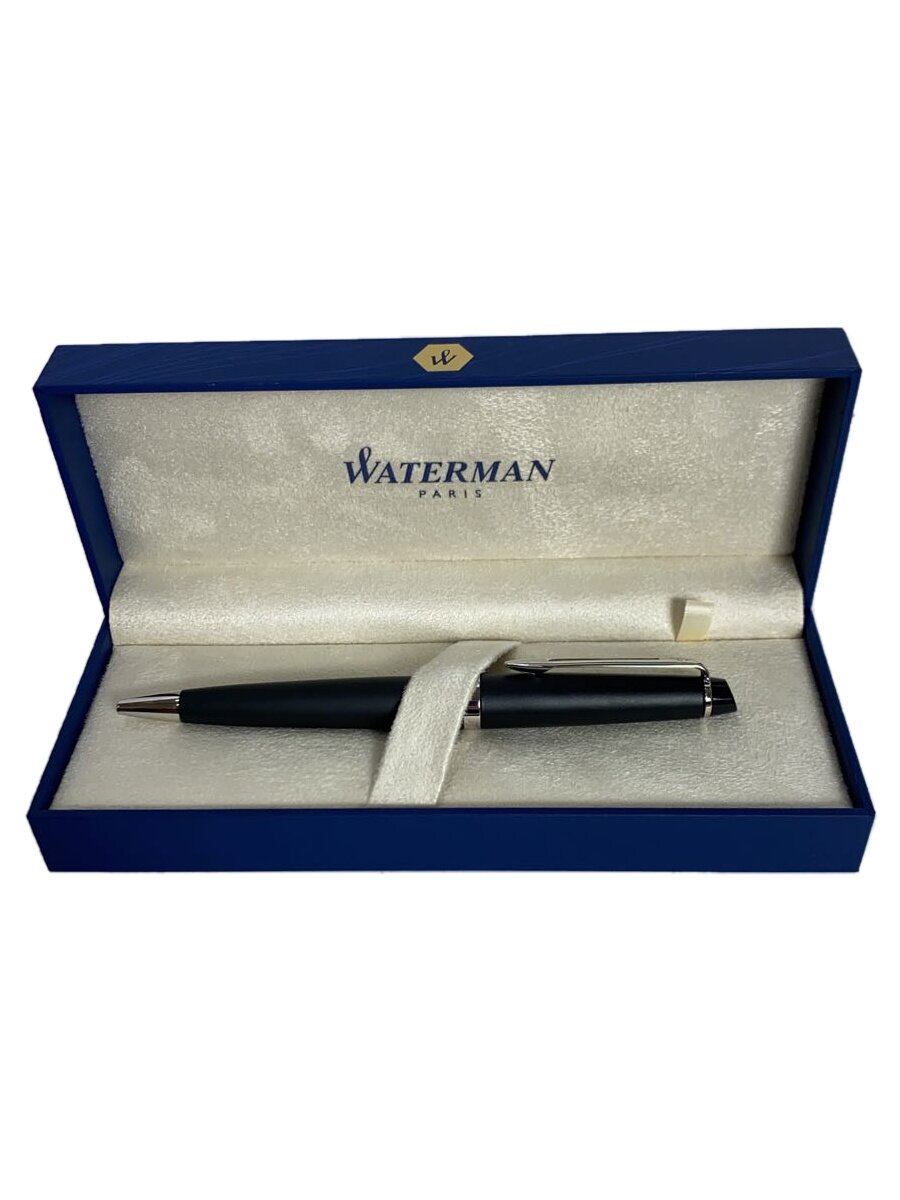 【中古】WATERMAN◆文具/BLK/ボールペン/エキスパートエッセンシャル マットブラックCT【インテリア小物・日用雑貨】