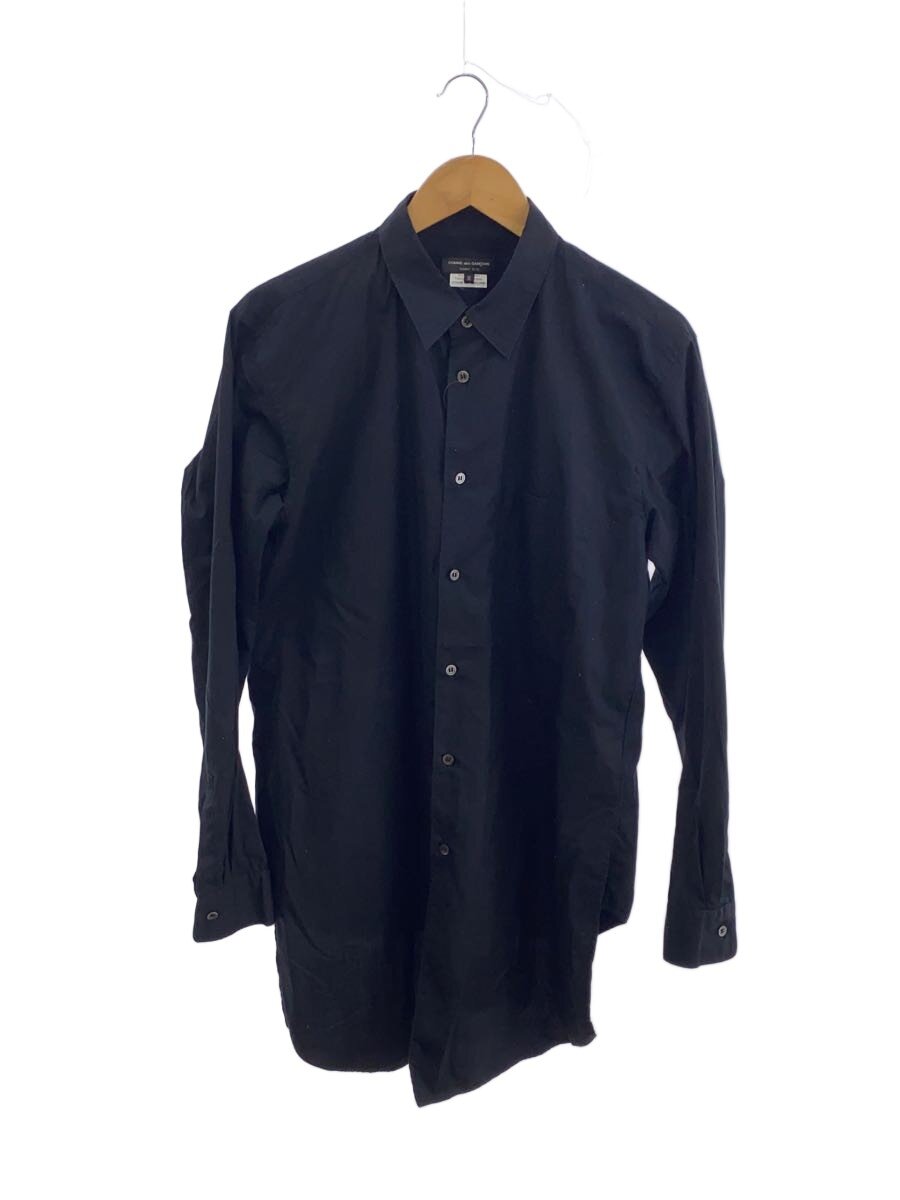 【中古】COMME des GARCONS HOMME PLUS◆長袖シャツ/M/コットン/BLK/無地/PF-B009【メンズウェア】|2nd STREET 店