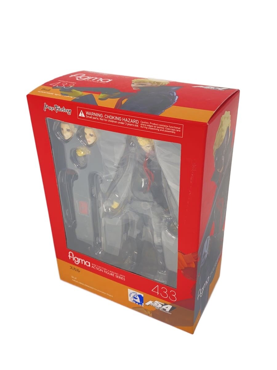 【中古】GOOD SMILE COMPANY◆未開封/ペルソナ 5/PERSONA 5/figma 433/スカル/坂本竜司【ホビー】