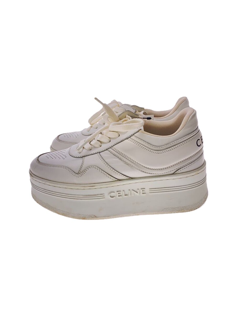 【中古】CELINE◆ローカットスニーカー/36/WHT/RM0622//【シューズ】