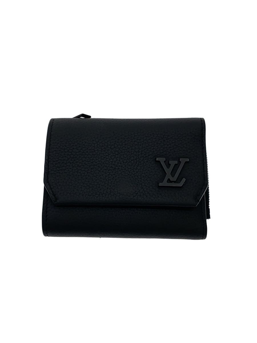 【中古】LOUIS VUITTON◆ポルト・フォイユ・パイロット_LVアエログラム/レザー/BLK/メンズ//【服飾雑貨他】｜2ｎｄ STREET 店