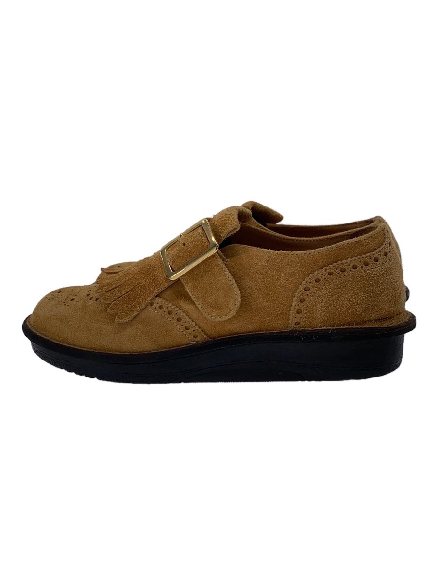 【中古】KIDS LOVE GAITE◆ブーツ/US7/BEG【シューズ】
