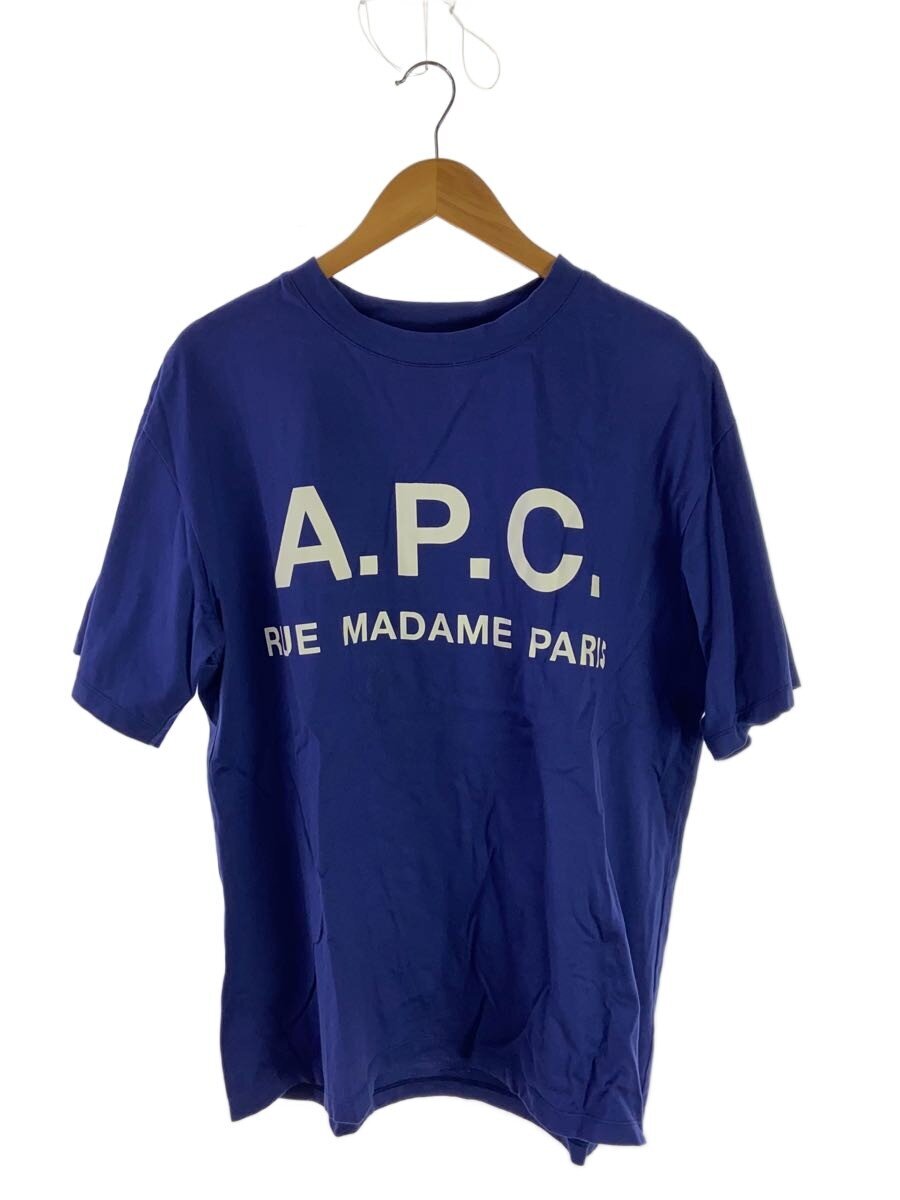【中古】A.P.C.◆プルオーバー/XL/綿織物/BLU/24234-1-97041【メンズウェア】