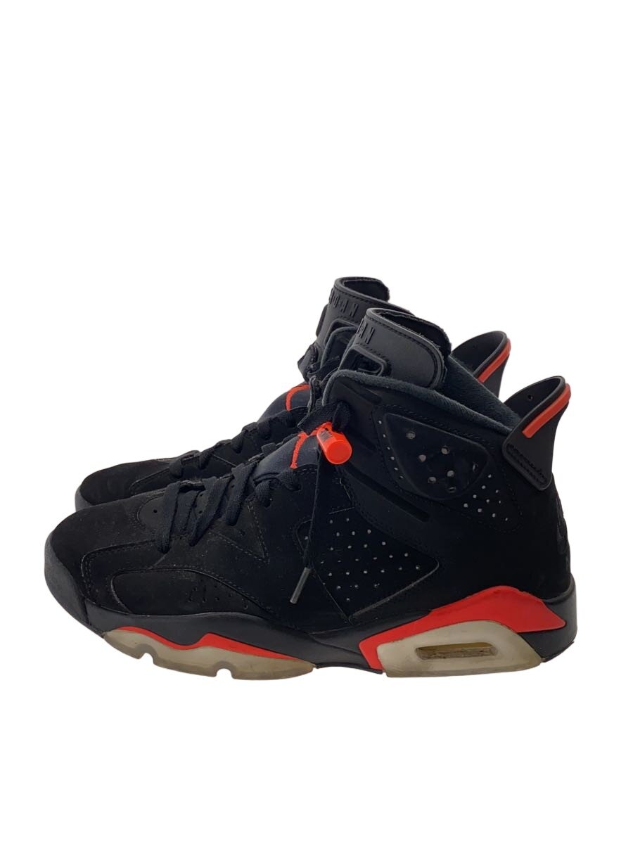 【中古】NIKE◆AIR JORDAN 6 RETRO/エアジョーダンレトロ/黒いこと/384664-060/27.5糎/BLK【シューズ】