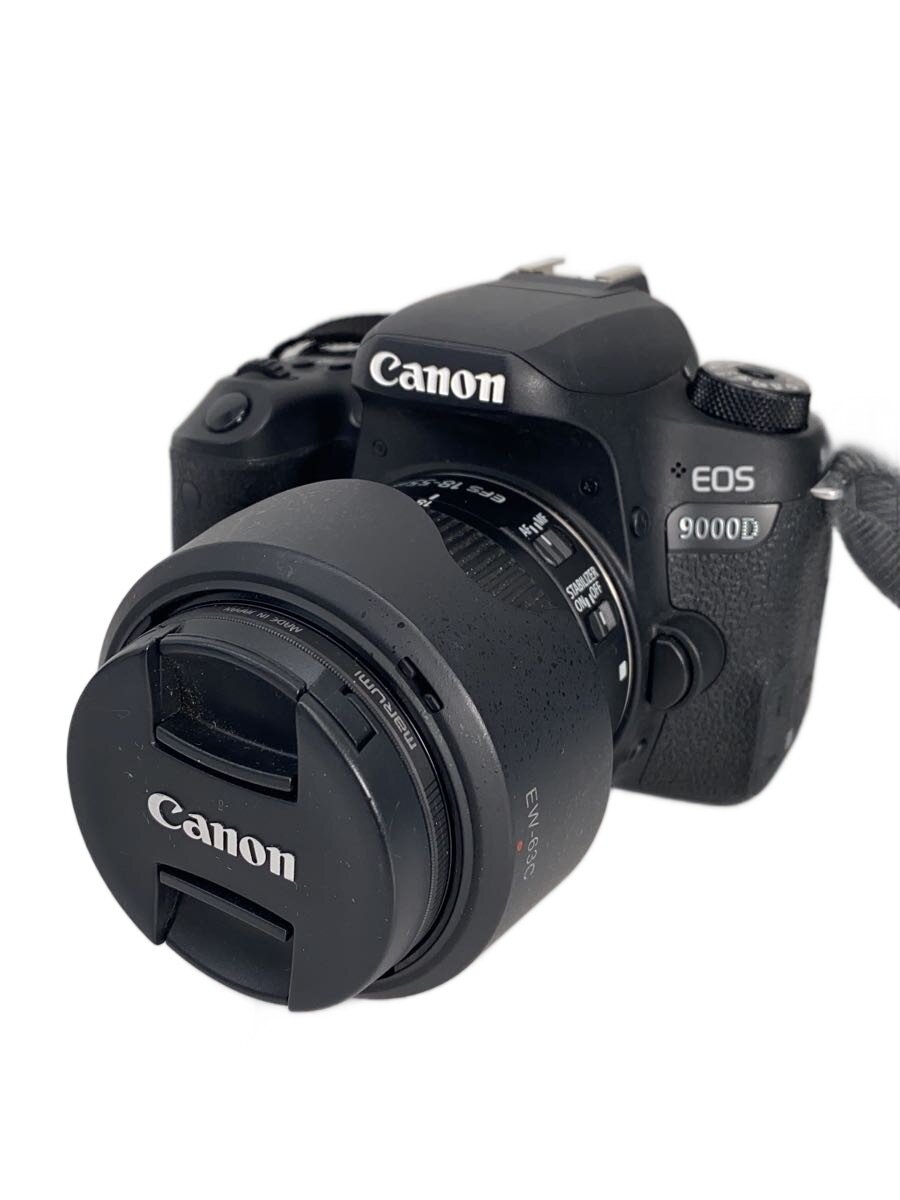 【中古】CANON◆デジタル一眼写真機 EOS 9000D ダブルズームキット//【写真機】