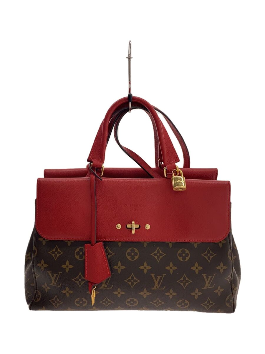 【中古】LOUIS VUITTON◆ヴィーナス/ハンドバック/M41738/モノグラム・マリーヌ/RED/PVC/BRW/LV【御徒面子】
