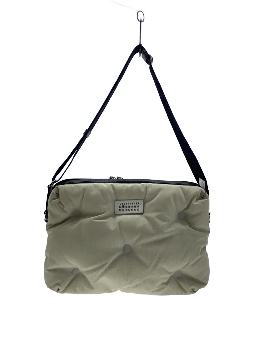 【中古】Maison Margiela◆瓦ゲットー 運動競技電子計算機ショルダーバッグ/ナイロン/GRY/SB2WG0009 P1511//【御徒面子】