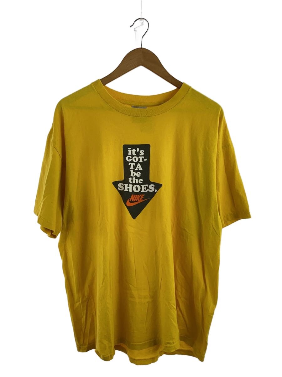 【中古】NIKE◆Its Gotta Be The Shoe/プルオーバー/XL/綿織物/YLW//【メンズウェア】