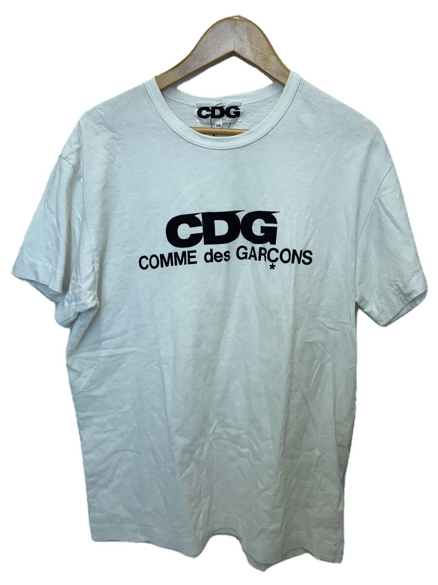 【中古】CDG◆19SS/プルオーバー/XXL/綿織物/WHT/SZ-T005【メンズウェア】
