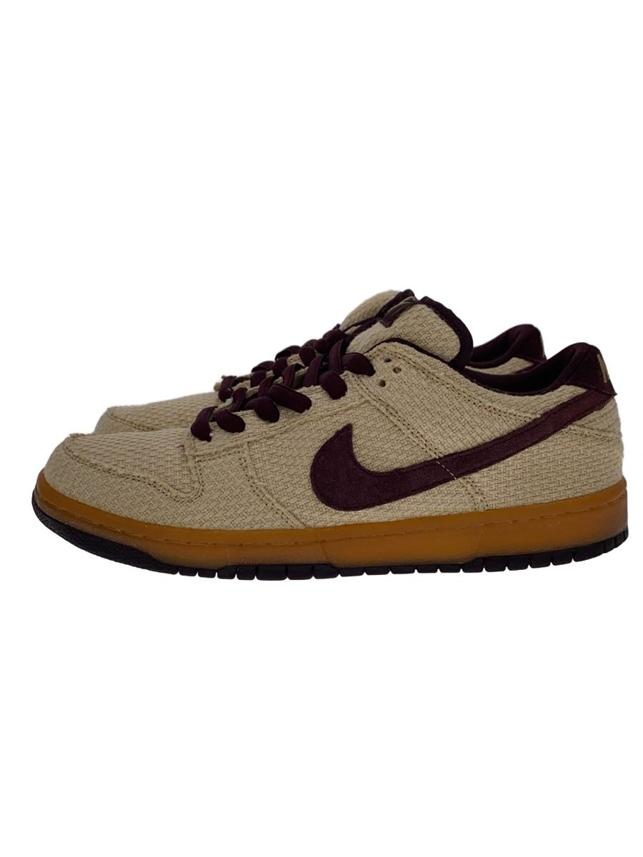 【中古】NIKE SB◆SB Dunk Low Red Hemp/27.5珊/CRM/304292-761//【シューズ】