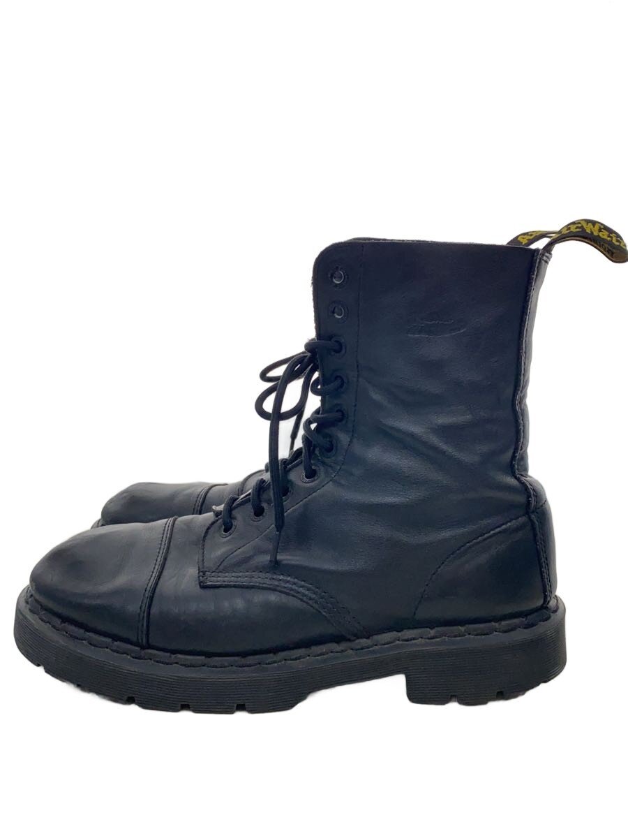【中古】Dr.Martens◆10ホールレースアップブーツ/UK10/BLK/なめし革/GC08O【シューズ】