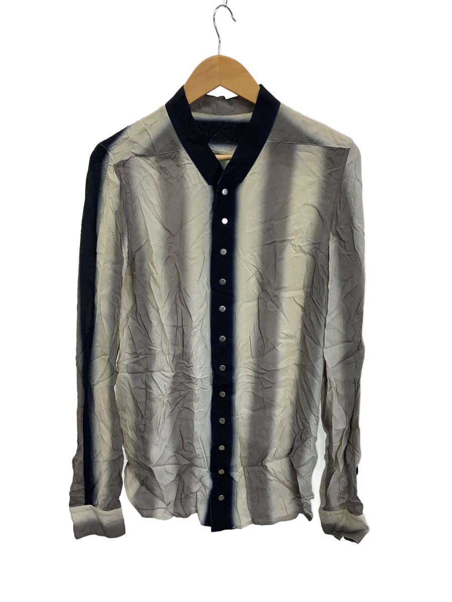 【中古】Rick Owens◆長袖シャツ/50/--/GRY/ストライプ/RU21S6290-CCP1//【メンズウェア】｜2ｎｄ STREET 店