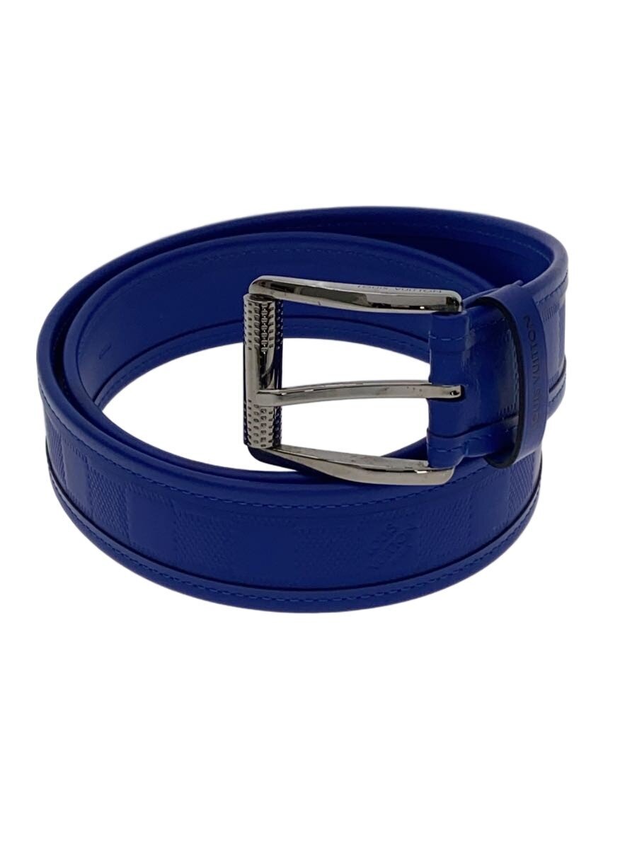 【中古】LOUIS VUITTON◆サンチュール・スタンプ40MM/--/BLU/メンズ【服飾雑貨他】|2nd STREET 店