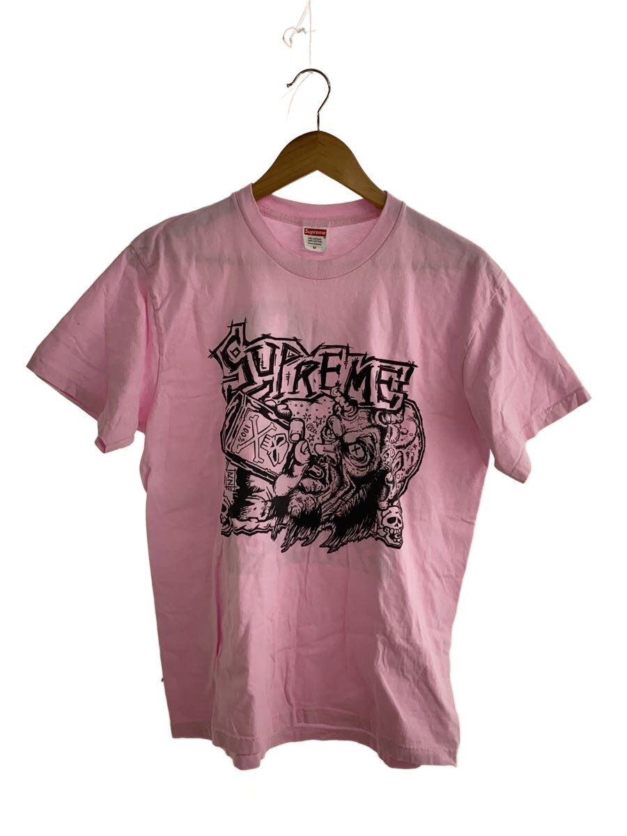 【中古】Supreme◆Fuckin Blowout Tee/プルオーバー/M/綿織物/PNK//【メンズウェア】