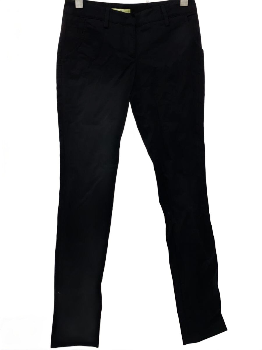【中古】VERSACE JEANS COUTURE◆下つ方/32/綿織物/黒いこと/無地/スキニーパンツ【レディースお召しもの】