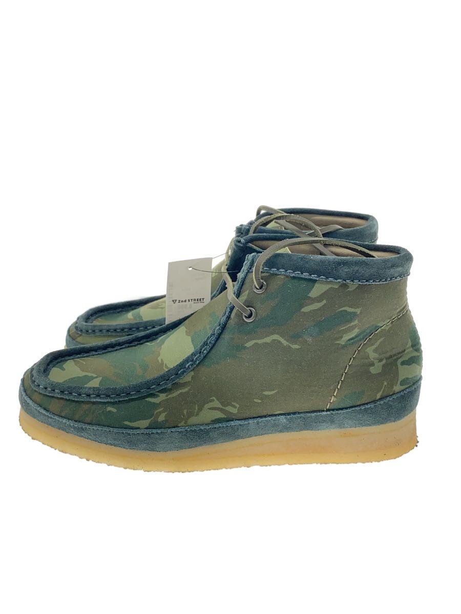 【中古】Clarks◆ブーツ/26cm/GRN/26177769/Wallabee Boot GRN Camouflage【シューズ】|2nd STREET 店
