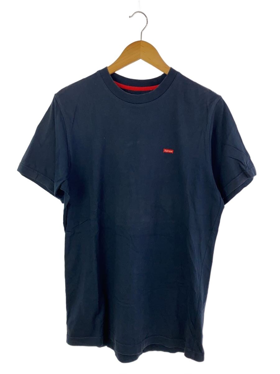 【中古】Supreme◆Small Box Logo S/S Top/プルオーバー/M/綿織物/NVY【メンズウェア】