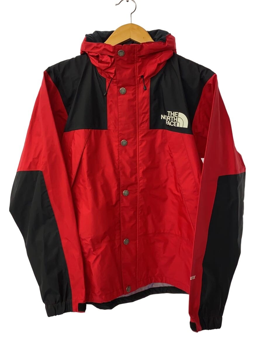 【中古】THE NORTH FACE◆MT RAINTEX JKT_マウンテンレインテックスジャケット/M/ナイロン/RED【メンズウェア】|2nd STREET 店