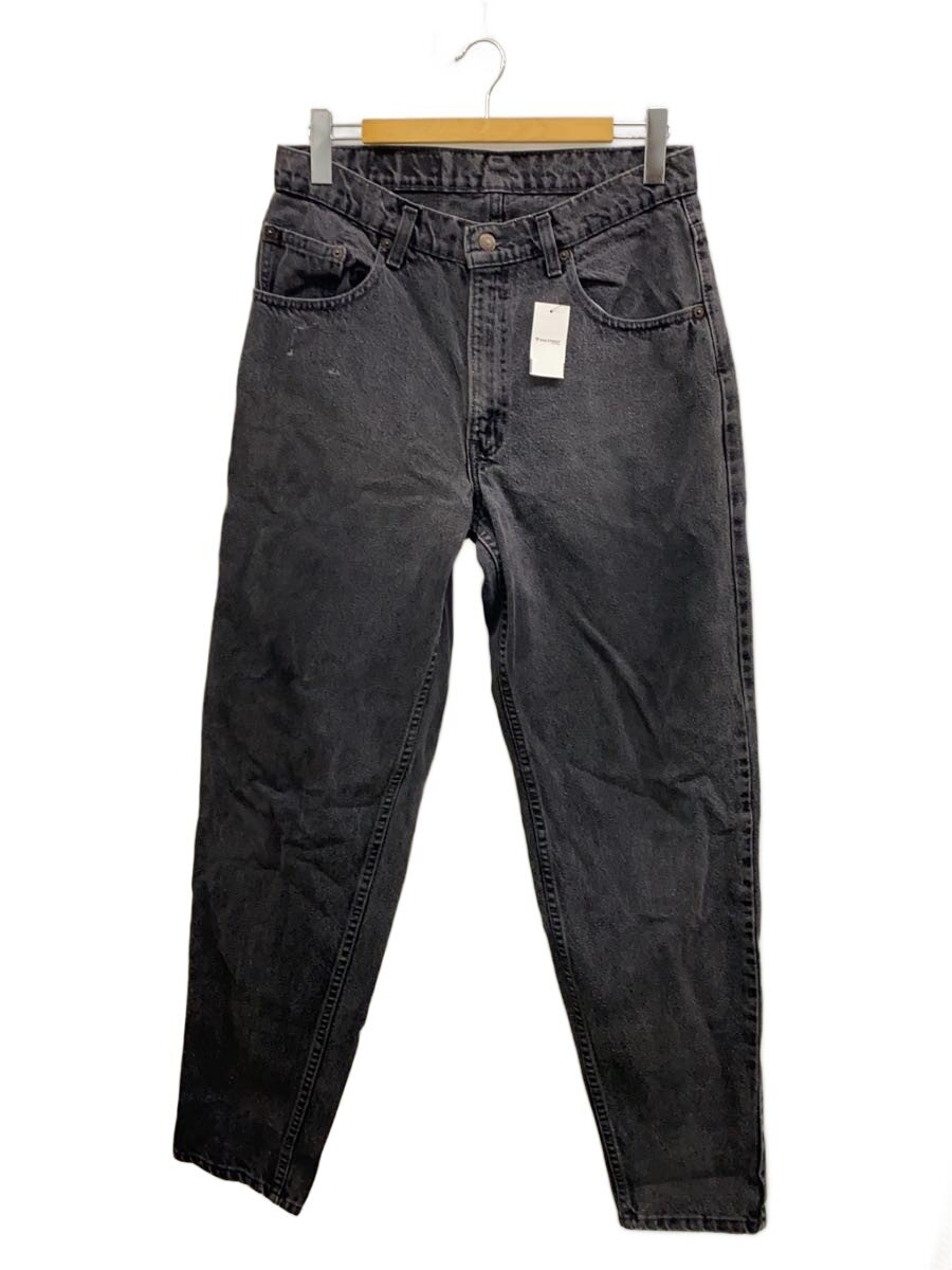 【中古】Levi’s◆下つ方/33/ジーンズ/BLK/無地/560-0260【メンズウェア】