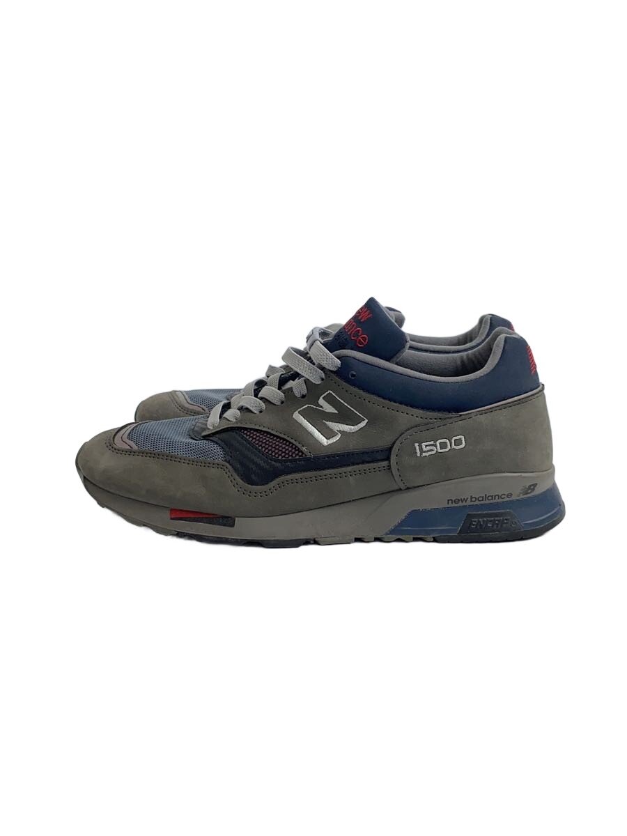 【中古】NEW BALANCE◆ローカットスニーカー/US9.5/GRY/U1500GRK【シューズ】