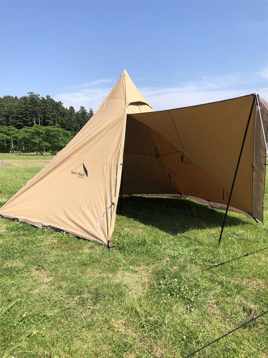 【中古】tent-Mark DESINGNS◆テント/ワンポール/キャメル/TM-200180/サーカスTC DX MID+【スポーツ】