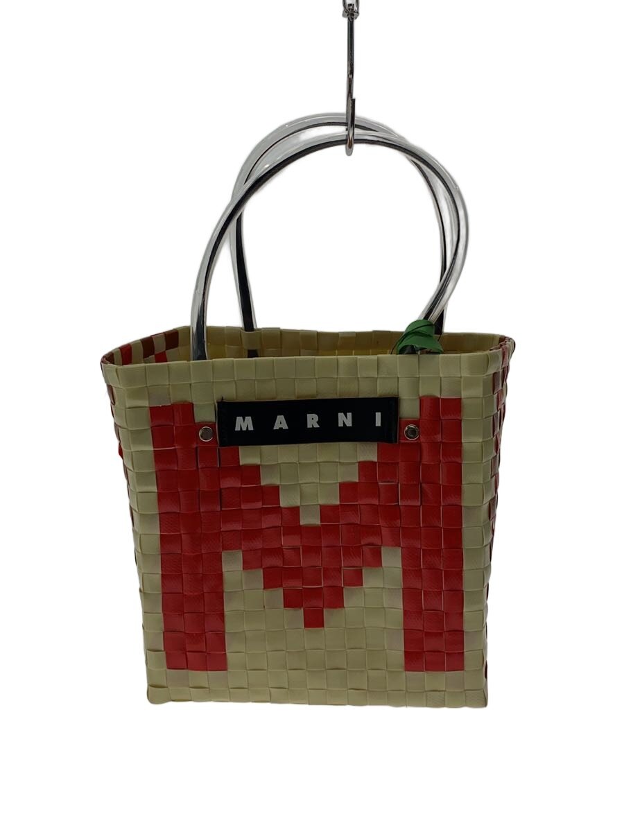 【中古】MARNI◆ハンドバック/--/BEG//【御徒面子】